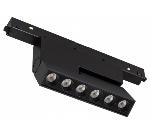 Трековый магнитный светильник Arlight MAG-ORIENT-DOTS-FOLD-S195-6W Day4000 (BK, 30 deg, 48V) 041921 Трековый магнитный светильник Arlight MAG-ORIENT-DOTS-FOLD-S195-6W Day4000 (BK, 30 deg, 48V) 041921