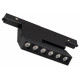 Трековый магнитный светильник Arlight MAG-ORIENT-DOTS-FOLD-S195-6W Day4000 (BK, 30 deg, 48V) 041921
