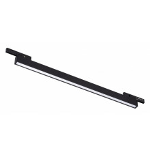 Трековый магнитный светильник Arlight MAG-MICROCOSM-FLAT-L300-8W Warm3000 (BK, 100 deg, 24V) 043271