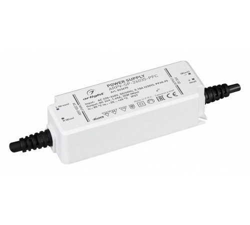 Блок питания Arlight ARPV-SP-24035-PFC (24V, 1.45A, 35W) 043670 Блок питания Arlight ARPV-SP-24035-PFC (24V, 1.45A, 35W) 043670