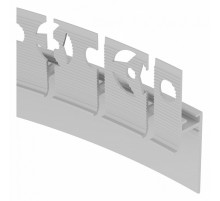 Алюминиевый профиль Arlight PLINTUS-FANTOM-BENT-H20-SIDE-2000 WHITE 043674(1)