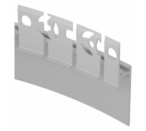 Алюминиевый профиль Arlight PLINTUS-FANTOM-BENT-H35-SIDE-2000 WHITE 043675(1)