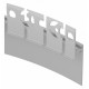 Алюминиевый профиль Arlight PLINTUS-FANTOM-BENT-H35-SIDE-2000 WHITE 043675(1)