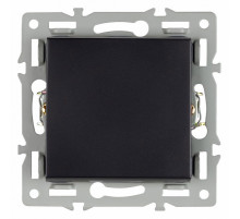 Механизм выключателя одноклавишный проходной Arlight SWT-MKP1-PL-BK (250V, 16A) 043715