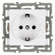 Механизм электрической розетки Arlight SCT-MEU1-PL-WH (250V, 16A) 043730