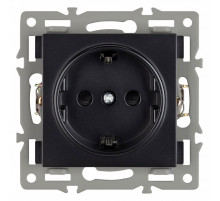 Механизм электрической розетки Arlight SCT-MEU1-PL-BK (250V, 16A) 043731