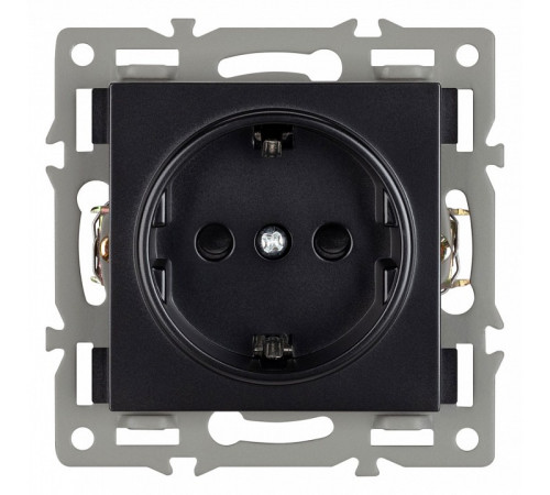 Механизм электрической розетки Arlight SCT-MEU1-PL-BK (250V, 16A) 043731 Механизм электрической розетки Arlight SCT-MEU1-PL-BK (250V, 16A) 043731