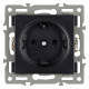 Механизм электрической розетки Arlight SCT-MEU1-PL-BK (250V, 16A) 043731