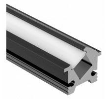 Профиль Arlight SL-BEVEL-H12-F13-2000 ANOD BLACK 043749