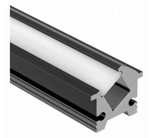 Профиль Arlight SL-BEVEL-H12-F13-2000 ANOD BLACK 043749