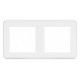 Рамка двухместная Arlight FRM-VERSA-PL-2-WH 043776