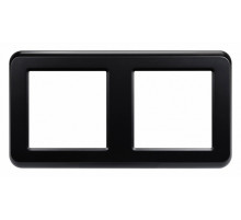 Рамка двухместная Arlight FRM-VERSA-PL-2-BK 043778