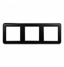 Рамка трехместная Arlight FRM-VERSA-PL-3-BK 043784