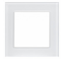 Рамка одноместная Arlight FRM-GLARE-GS-1-WH 043786