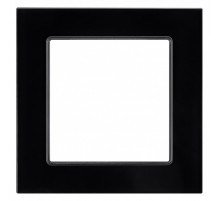 Рамка одноместная Arlight FRM-GLARE-GS-1-BK 043787