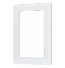 Рамка одноместная Arlight FRM-GLARE-GS-D-WH 043789