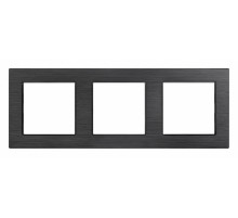 Рамка трехместная Arlight FRM-PRESTO-ALS-3-BK 043857