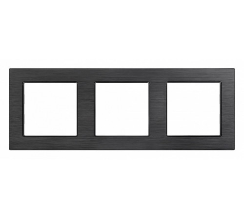 Рамка трехместная Arlight FRM-PRESTO-ALS-3-BK 043857