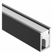 Алюминиевый профиль Arlight SL-MINI-6-H9-2000 ANOD BLACK 044082