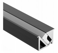 Алюминиевый профиль Arlight SL-BEVEL-H10-F14-2000 ANOD BLACK 044084