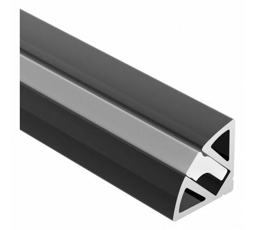 Алюминиевый профиль Arlight SL-KANT-H11-2000 ANOD BLACK 044086