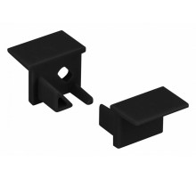Комплект заглушек Arlight SL-BEVEL-H10-F14 BLACK  044089