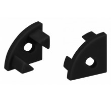 Заглушка Arlight SL-KANT-H11 BLACK c отверстием 044090