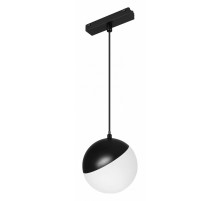 Трековый магнитный светильник Arlight MAG-VIBE-EMISFERO-HANG-R100-6W Day4000 (BK, 130 deg, 48V) 044165