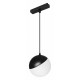 Трековый магнитный светильник Arlight MAG-VIBE-EMISFERO-HANG-R100-6W Day4000 (BK, 130 deg, 48V) 044165