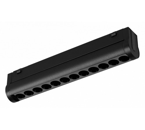 Трековый магнитный светильник Arlight MAG-VIBE-LASER-TURN-L209-12W Day4000-MIX (BK, 24 deg, 48V, TUYA Zigbee) 044177