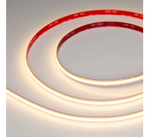 Светодиодная лента Arlight COB-X480-10mm 24V Warm2700 (10 W/m, IP20, 5m, FreeCut) 044197