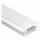 Алюминиевый профиль Arlight LINE-2308-F-2000 WHITE 044237