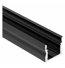Алюминиевый профиль Arlight LINE-1715-2000 ANOD BLACK 044275