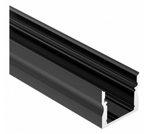 Алюминиевый профиль Arlight LINE-1715-2000 ANOD BLACK 044275 Алюминиевый профиль Arlight LINE-1715-2000 ANOD BLACK 044275