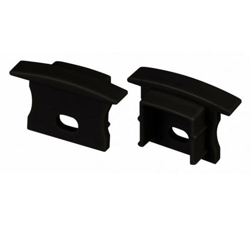 Заглушка Arlight LINE-2315-F с отверстием BLACK 044280