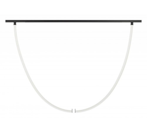 Трековый магнитный светильник Arlight MAG-ORIENT-TUBE-ELASTIC-R25-L5000-70W Warm3000 (BK, 360 deg, 48V, DALI) 044341