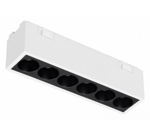 Трековый магнитный светильник Arlight MAG-VIBE-LASER-L101-6W Warm3000 (WH, 24 deg, 48V) 044417
