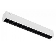 Трековый магнитный светильник Arlight MAG-VIBE-LASER-L197-12W Warm3000 (WH, 24 deg, 48V) 044423