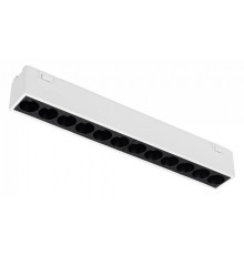 Трековый магнитный светильник Arlight MAG-VIBE-LASER-L197-12W Warm3000 (WH, 24 deg, 48V) 044423