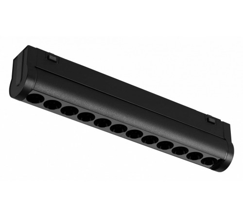 Трековый магнитный светильник Arlight MAG-VIBE-LASER-TURN-L209-12W Warm3000 (BK, 24 deg, 48V) 044427
