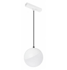 Трековый магнитный светильник Arlight MAG-VIBE-EMISFERO-HANG-R100-6W Warm3000 (WH, 130 deg, 48V) 044456