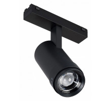 Трековый магнитный светильник Arlight MAG-VIBE-SPOT-ZOOM-R47-10W Warm3000 (BK, 20-55 deg, 48V) 044483
