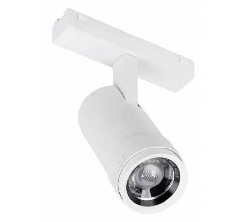 Трековый магнитный светильник Arlight MAG-VIBE-SPOT-ZOOM-R47-10W Warm3000 (WH, 20-55 deg, 48V) 044484