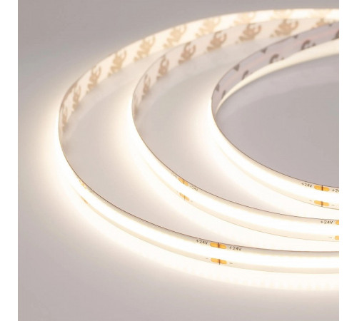 Светодиодная лента Arlight COB-X378-8mm 24V Warm3500 (11 W/m, IP20, 5m) 044579(3)
