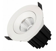 Встраиваемый светильник Arlight MS-ATOLL-BUILT-TURN-R94-10W Warm3000 (WH, 60 deg, 230V) 044603
