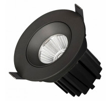 Встраиваемый светильник Arlight MS-ATOLL-BUILT-TURN-R94-10W Day4000 (BK, 60 deg, 230V) 044620