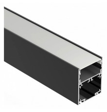 Алюминиевый профиль Arlight SL-LINE-4050-3L-2000 ANOD BLACK 044670
