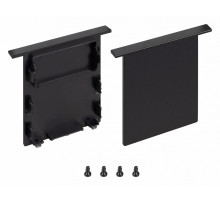 Заглушка Arlight SL-LINIA52-3L-F-MIDDLE BLACK глухая 044708