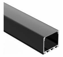 Алюминиевый профиль Arlight PLS-LOCK-H25-3000 ANOD Black 044847