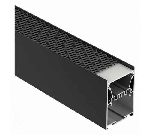 Алюминиевый профиль Arlight LINE-5075-HONEYCOMB-2000 BLACK 044874 Алюминиевый профиль Arlight LINE-5075-HONEYCOMB-2000 BLACK 044874